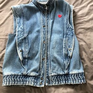 Denim vest